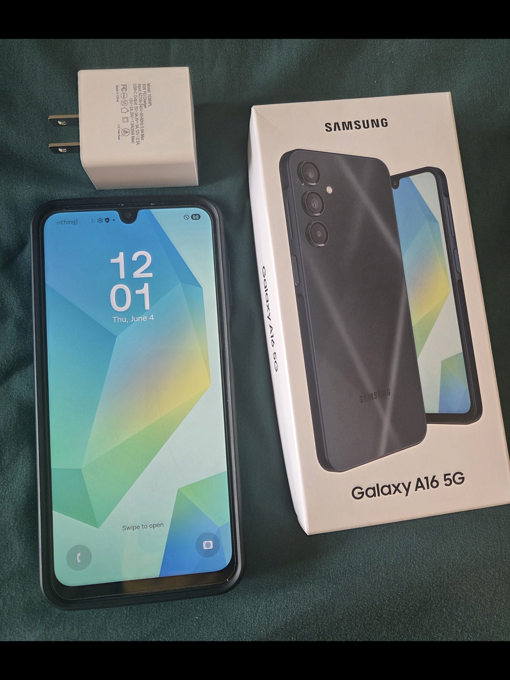 Samsung Galaxy A16 5G Smartphone Unlock with Protective Case - Picture 2 of 4
